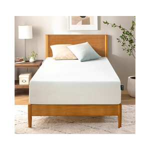 ZINUS 12 Inch Green Tea Memory Foam Mattress [New Version], Twin, Fiberglass free, Medium Firm Feel, Zoned Pressure Relief, Certified Safe Foams & Fabric, Mattress in A Box