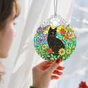 Christmas Ornaments Black Cat Ornaments for Christmas Tree, Xmas Decorations, Holiday Decor, Gift Ideas, Housewarming, Holiday & Xmas Gifts for Cat Lovers
