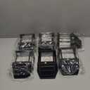 niccryle Solar Wall Light Outdoor Motion Sensor Light with 3 Modes Waterproof Porch Lights for Garden Patio Outside Fence Shed (Pack of 6)