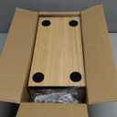 2 Tier Bathroom Counter Organizer with Drawer & Basket, Wooden Vanity Tray Countertop Shelf Accessories for Makeup Storage, Coffee Bar Station, Perfume Skincare, Kitchen, Bedroom (Brown)