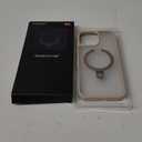 CASEKOO Ultra-Magnetic Stand for iPhone 16 Pro Case [Military Drop Protection] [Compatible with MagSafe] Shockproof Translucent Matte Slim Ring Holder Case for iPhone 16 Pro 6.3", Gold