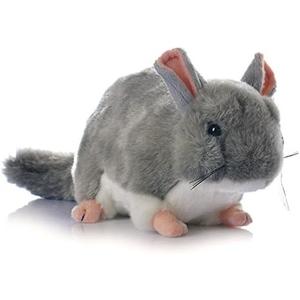 Cute rabbit 12 Inch Chinchilla Plush Toy Stuffed Animal Toy Plush Animal Doll (Gray)