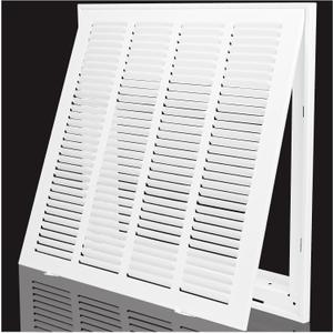 16 x 16 Inch Return Air Vent Cover for Wall Ceiling,Steel AC Return Air Filter Grille Fits Duct Opening 16 x 16, HVAC Vent Cover Grill,Holds 1" Air Filter