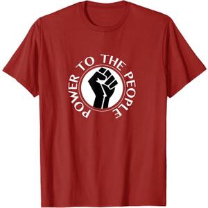 Power to The People T-Shirt, L