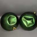 Wettarn 8 Pcs 6 Inch Multicolor Christmas Balls Ornaments Rustic Large Plastic Xmas Tree Hanging Ornaments Neutral Modern Xmas Giant Balls Decoration for Christmas Tree Lawn Yard Garden Party