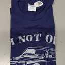 Funny Old Man Guy Humor Saying Classic Car Graphic T-Shirt, Medium