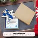 5 x MAPDTWO Cheerleader Ornament - Cheerleader Gifts - Senior Night Cheerleaders Gifts - Cheerleading Ornaments for Girls Teens, Cheerleaders Captain Team - 2 Layered Wood Christmas Ornament 2025