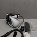 Pressurized Handheld Multi-Surface Natural Steam Cleaner with 12 pcs Accessories, Multi-Purpose Steamer for Home Use, Steamer for Cleaning Floor, Upholstery, Grout and Car (Grey)