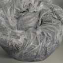 Outdoor Chair Cushions 19 x 19 x 2.5 Inch Set of 2, Water-Resistant & Fadeness Durable Patio Furniture Cushion for Garden Sofa Couch Chairs, Portable Comfort with Attach Ties, Light Grey