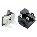3Pins Refrigerator Freezer PTC Start Relay and Overload Protector Kit Compatible with Midea, LG, Magic Chef, Danby, Replace for QPE2-A4R7MD3
