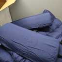 Navy Blue 64x 20 inch Seat Cushions with Wedges