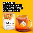 TAZO Wild Sweet Orange Tea Bags, Unsweetened Herbal Tea, Caffeine-Free, 120 Total Tea Bags (20ct - Pack of 6) (EXP 05/31/27)