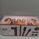 Shark FlexStyle Air Styling & Drying System, Powerful Hair Dryer Brush & Multi-Styler with Auto-Wrap Curlers, Diffuser, Paddle Brush, Round Brush, Concentrator Attachment, Black Cherry, HD457CR