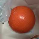 TEYYVN Interactive Dog Ball, Moving Dog Ball for Aggressive chewers,Self-Bouncing Vibrating & Auto-Rolling, Auto Stop Touch Start Jumping Ball Toy for Medium/Large Dogs (Orange)