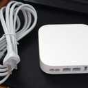 Airport Express A1392 MC414LL/A 802.11n 600 Mbps 1-Port 10/100 Wireless Wi-Fi Router AirPlay WiFi for Apple - (Cable Length: EU)