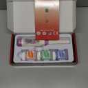 pH Meter Food Digital Electronic pH Tester for Fermentation 3*50ml pH Buffer Calibration Solution Kits Hot Sauce Food Tester Probe for Cheese Sourdough pH Temperature pH Test Strips for Acidity