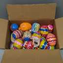 24 Pcs Easter Eggs Prefilled with Bubble Bottle Inside for Easter Party Favor, Filled Easter Egg for Easter Egg Hunt Game with Kid Toddler, Easter Decoration, Easter Basket Stuffers Fillers for Child