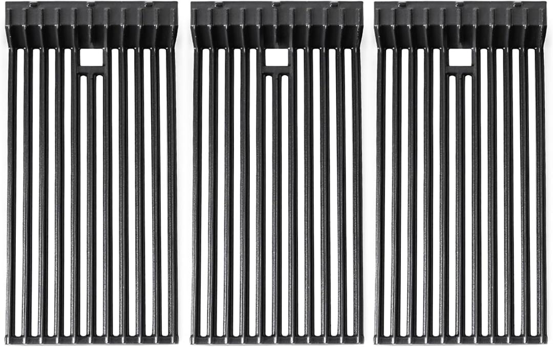 Grill Grates for Broilmaster P3 D3 G3 T3 S3 U3 Heavy Duty Cast Iron Cooking Grid Replacement Parts for Broilmaster Grill, 3 Pack