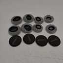 Furniture Sliders X-PROTECTOR - 8+8 Pack 3 1/2 - Multi-Surface Furniture Sliders for Carpet & Hard Floors - 8 Furniture Movers for Carpeted Floors and 8 Hardwood Socks - Move Your Furniture Easily!