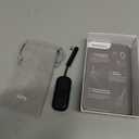 AirFly Pro 2  Bluetooth Adapter for Airplane, Pair 2 AirPods or Wireless Headphones  3.5mm AUX Bluetooth Transmitter and Receiver for Cars, Boats, Treadmills, TVs Airplane Travel Essentials, Black