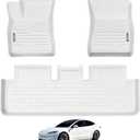 Floor Mats for 2024-2026 Tesla Model 3 Highland,White