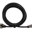 6 Foot Braided Nylon Micro Black Chrome USB Charge/Sync Cable