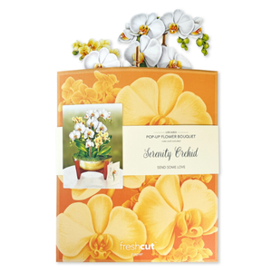 Serenity Orchid Pop-Up Flower Bouquet
