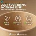 ECO SOUL 12 Oz Disposable Paper Coffee Cups with Lids & Sleeves (100 Pack), 16 Ounces