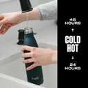 S'well Stainless Steel Water Bottle, 25oz, Azurite, Triple Layered Vacuum Insulated Containers Keeps Drinks Cold for 48 Hours and Hot for 24, BPA Free, Perfect for On the Go