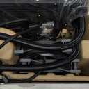 Thermaltake TOUGHLIQUID Ultra 240 AIO Liquid Cooler AMD(AM5/AM4) Intel(LGA 1700/1200) 2.1 Inch Rotational LCD Display 2500RPM Radiator Fan TT RGB Plus/Alexa/Razer Chroma Enabled CL-W322-PL12GM-B,Black