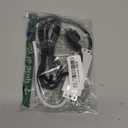 LED Driver 24 Watts Waterproof IP67, 12V DC Power Supply 2A,120V AC to 12V DC Converter, with 3-Prong Plug and 4.9 Feet Cable - Ideal Power Supply for LED Strips and Lights