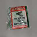 Kichwit 6-Pack Video Surveillance Sign Reflective Sticker Decal Self Adhesive 5.9 x 4, UV Protected & Waterproof, Indoor & Outdoor Use (M)