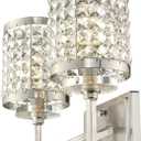 Livex Lighting 50562-91 Gramercy 2-Light Bath Light, Brushed Nickel