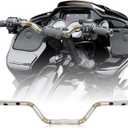 1" Drag Bar 5 Inch Rise Club Style Handlebar for Harley 2023-later CVO Road Glide FLTRXSE, 2024-later Road Glide Custom FLTRX and 2024-later ABS Enabled Road Glide Models