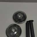 Nupostai Bright Solar Pathway Lights 2 Pack, Color Changing + Warm White LED, IP67 Waterproof Solar Garden Lights for Walkway, Yard, Backyard, Lawn Decorative