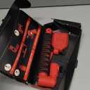 Multi-Angle Gutter Cleaning Tools from the Ground - 2.0 New Upgraded Gutter Cleaner Tools with Scoop & Brush, Leaf Removal from Gutter Guard, Fits Standard 3/4" ACME Thread Poles (Pole Not Included)