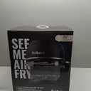 Non Toxic Air Fryer - Glass AirFryer 5 Quart w/ 360 Visibility, Self-Cleaning, 400F Vortex Air Fryer for Even Cooking, BPA-Free Teflon Free, 9-in-1 Functions, Rotisserie, Roast, Bake, Black