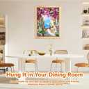 EFOTIML Paint by Numbers Kit for Adults Beginners & Kids Ages 8-12,1 Pack 16x20 inches Canva for Painting Kits for Adults in Colorful Box(Without Frame)-Flower Towns