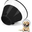 Dog Cone Collar with Soft Liner to Stop Licking, Elizabeth Recovery Collar After Surgery for Large Medium Dogs, Comfortable Pet Head Cone Alternative for Neutering Spay Injury (L)
Amazon's Choice
