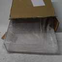 Paper Plate Dispenser, 10 Inch Wall Mounted Acrylic Paper Plates Holder Under Cabinet, Easy Access Vertical Plate Organizer for Kitchen Counter, Fits Round and Square Plates