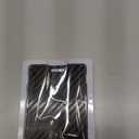 Wallet Tracker Card, Slim Rechargeable Bluetooth Item Locator, Smart Finder Compatible with Apple Find My for Wallet, Luggage, Passport, IP68 Waterproof (iOS Only) (Carbon Fiber Black)