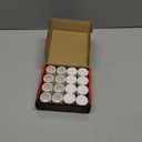 X-Protector Rubber Chair Leg Caps - 16 PCS 1" Rubber Feet - Non-Slip - White - Keep Furniture in Place!