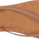 Amazon Essentials Women's Thong Sandal (9.5 Wide, Dark Brown)