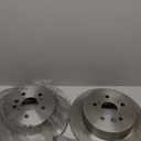 Rear Brake Kit Rotors Ceramic Brake Pads for Toyota 2008-2013 Highlander, Toyota 2014 Highlander 3.5L(12.16, 309mm)