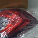 Tail Light Assembly Compatible With 2016-2021 Honda Civic Sedan- Bulb Included (Left Driver Side), Replace 33550-TBA-A01 HO2804110