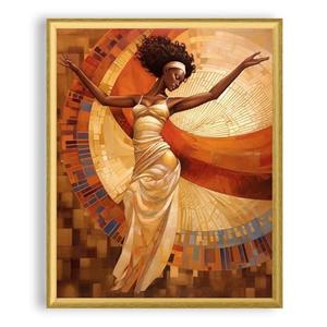 Art Shoppe Framed Print Wall Art, Vintage Wall Décor for Living Room, Bedroom, Office, High-Resolution Image on Premium Art Paper, 3/4" Frame with Plexiglass Front, Ready to Hang, 17"x21"