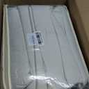 50x12 ft Beige Backdrop Curtains for Weddings Parties, Birthdays and Photos, W5' x H12'
