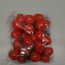 PH PandaHall 2 Pack Artificial Cherry Tomatoes 6.1 inch Long Artificial Fruit Lifelike Simulation Tomato Red Tomatoes Decoration Faux Fruit Props for Home Kitchen Cabinet Party Pretending Prop