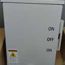 200A Generator Transfer Switch, 3P 48000w General Duty Double Throw Heavy Duty Safety Switches, 120/240V Non-Fusible Disconnect Switch, NEMA-3R, Multiple Insulation Protection