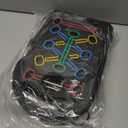 HOTWAVE Push Up Board Fitness, Portable Foldable 20 in 1 Push Up Bar at Home Gym, Pushup Handles for Floor. Professional Strength Training Equipment For Man and Women,Patent Pending (Black)